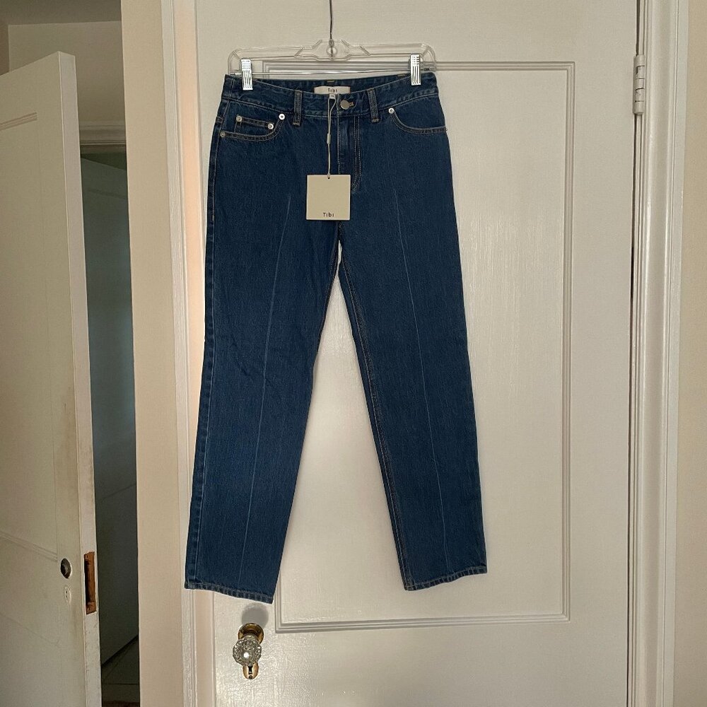 Tibi Elfie straight leg jean - Picture 6 of 9
